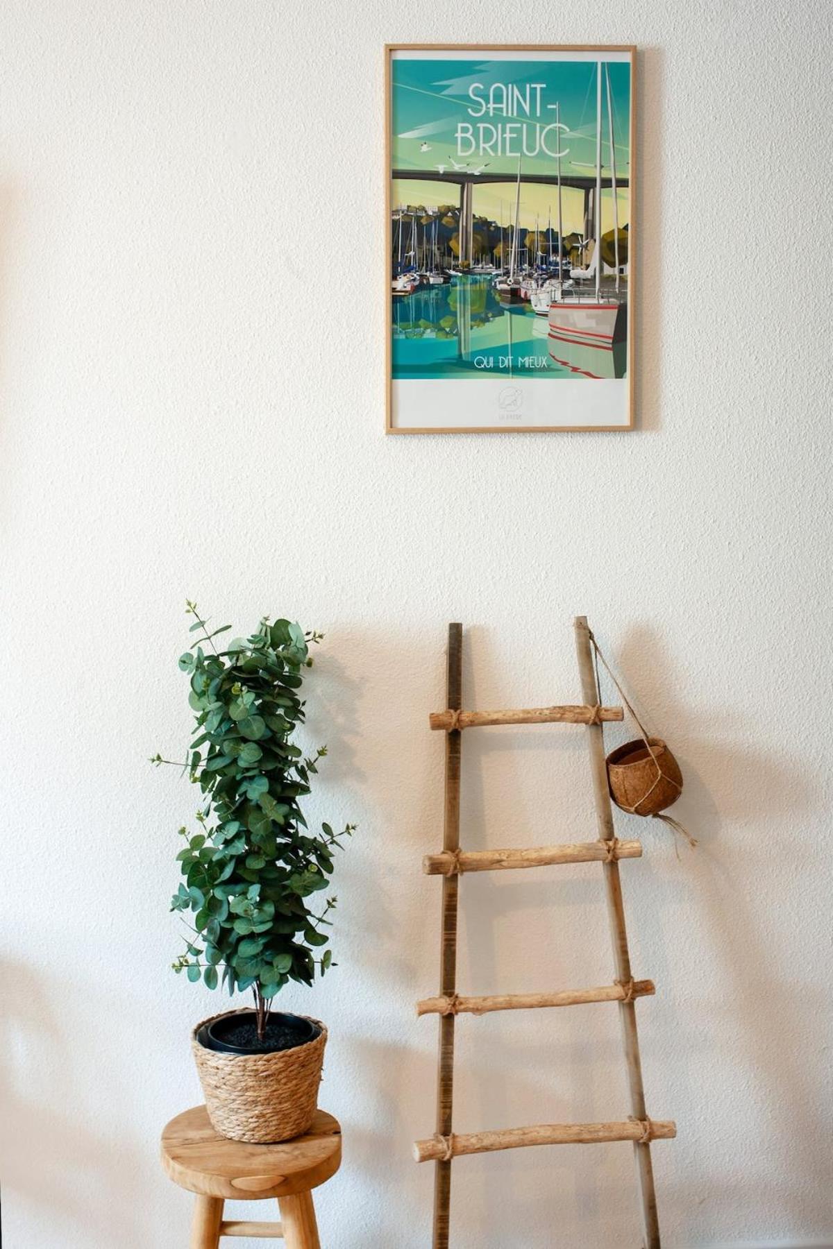 Le Nid Briochin Studio Au Coeur De แซงต์-บรีเออ ภายนอก รูปภาพ